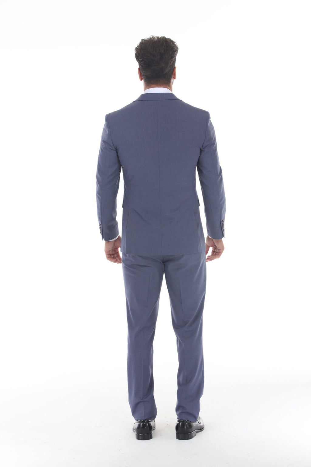 Blue Modern Fit 3-Piece Suit – Suituno, photo 2
