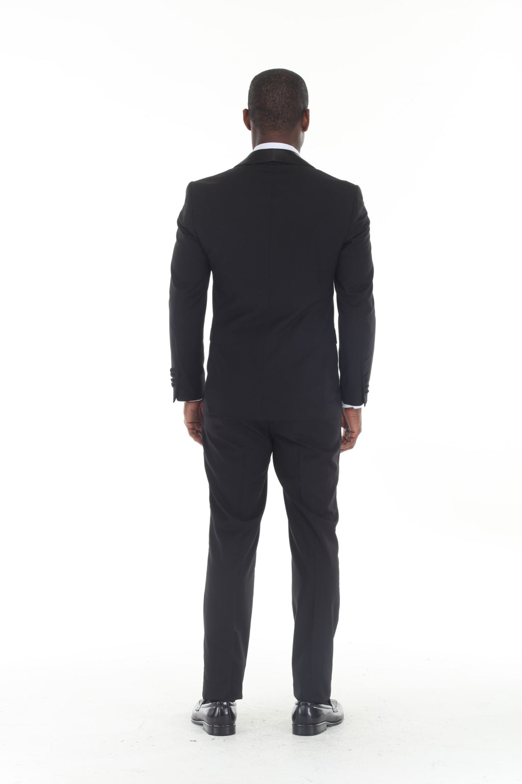 Black Shawl Lapel 3-Piece Tuxedo – Suituno, photo 2