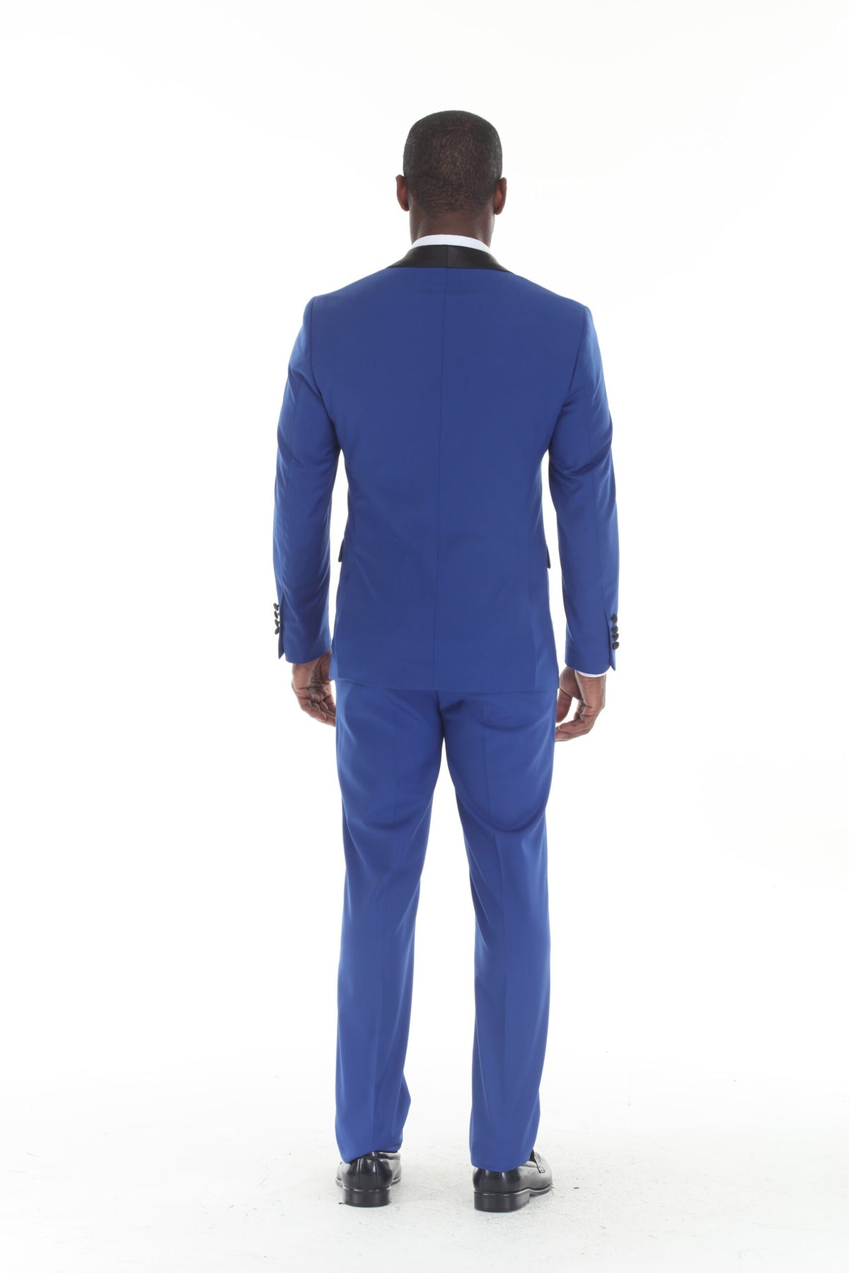Royal Blue Shawl Lapel 3-Piece Tuxedo – Suituno, photo 2