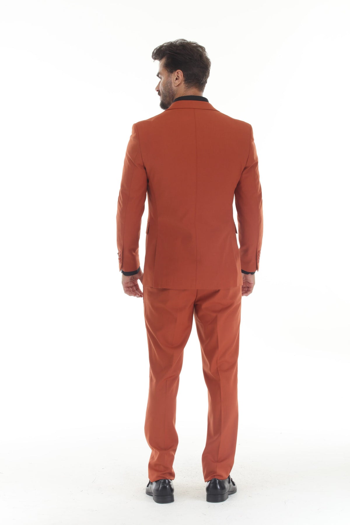 Umber Modern Fit 3-Piece Suit – Suituno, photo 2