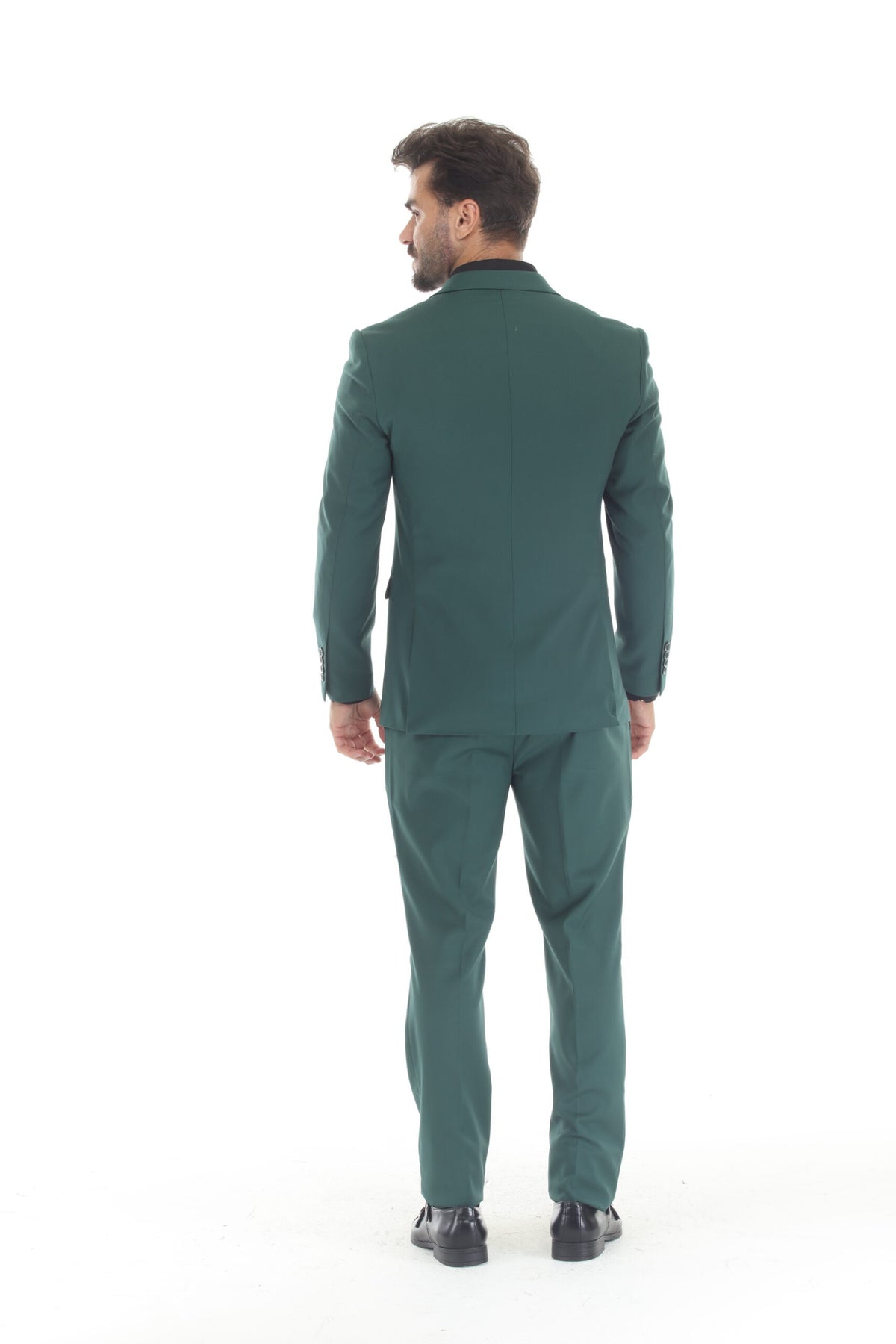 Forest Green Modern Fit 3-Piece Suit – Suituno, photo 2
