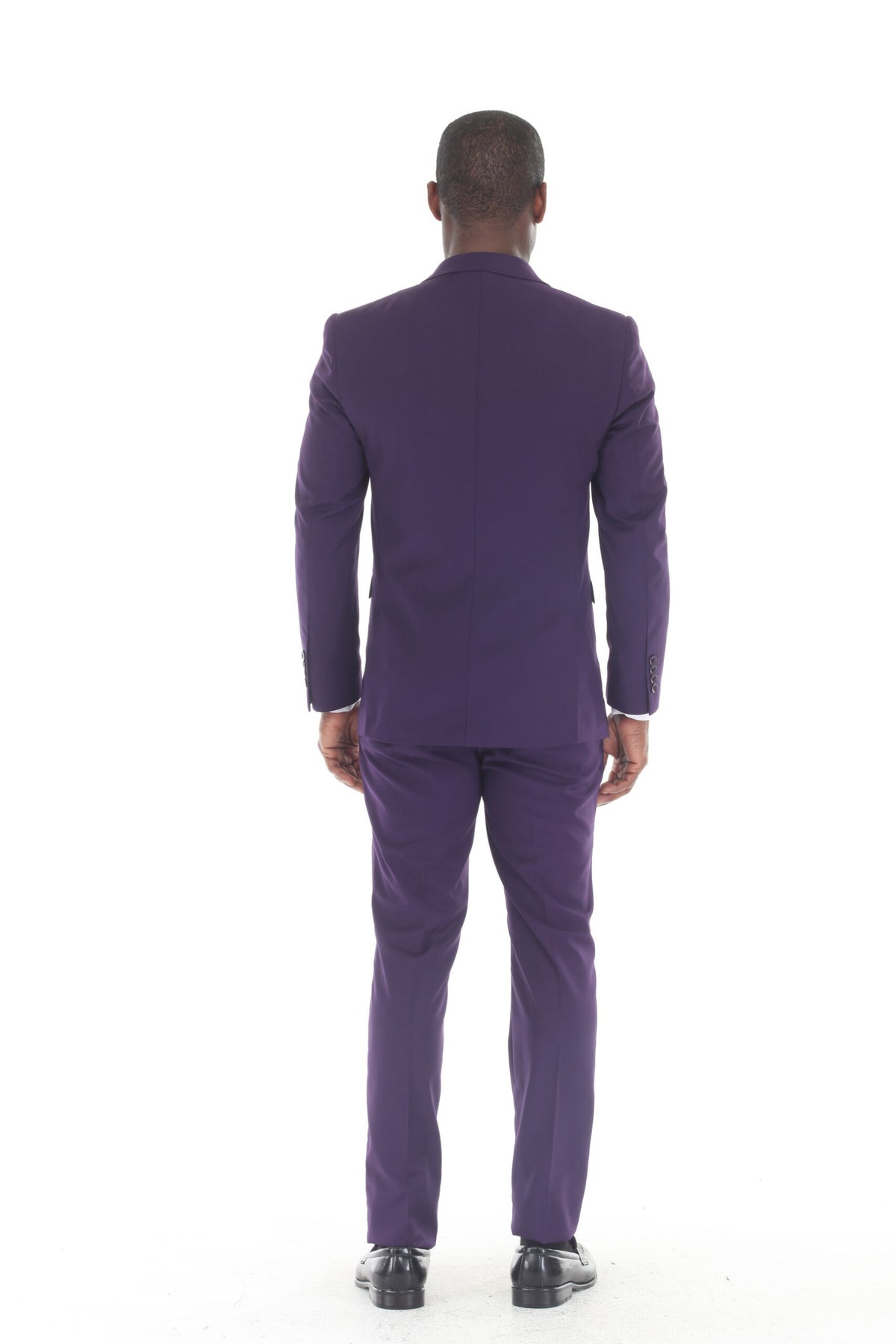 Purple Modern Fit 3-Piece Suit – Suituno, photo 2