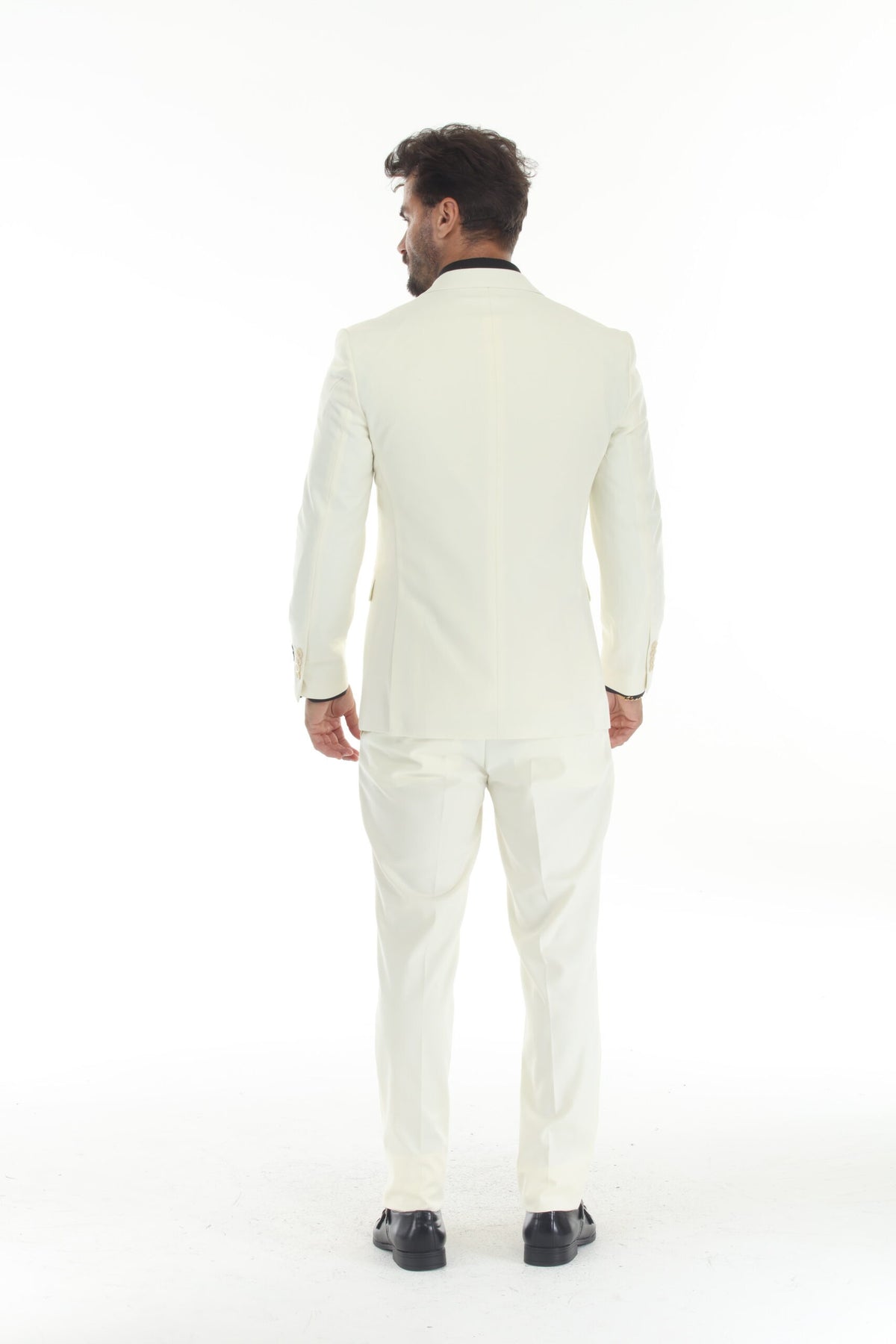 Ivory Modern Fit 3-Piece Suit – Suituno, photo 2