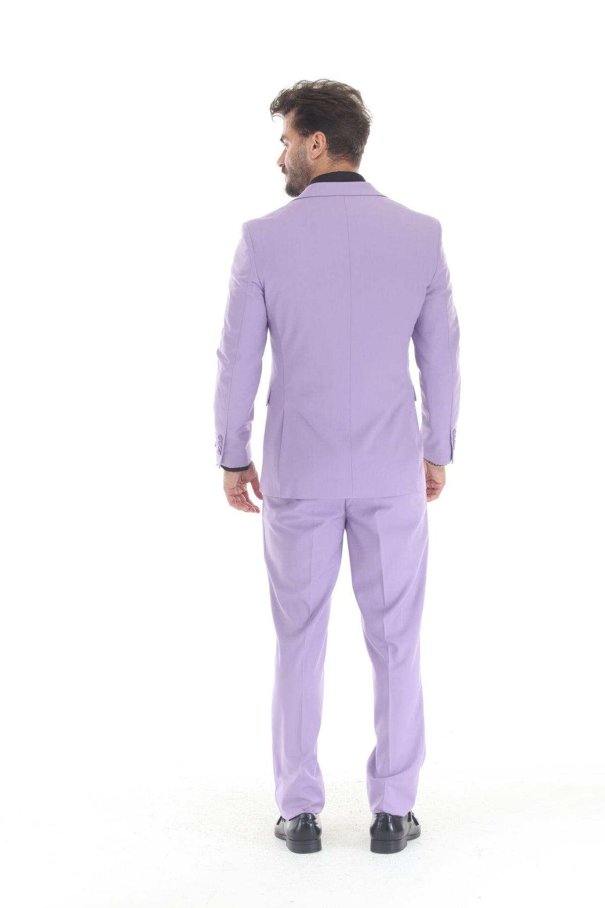 Lavender Modern Fit 3-Piece Suit – Suituno, photo 2