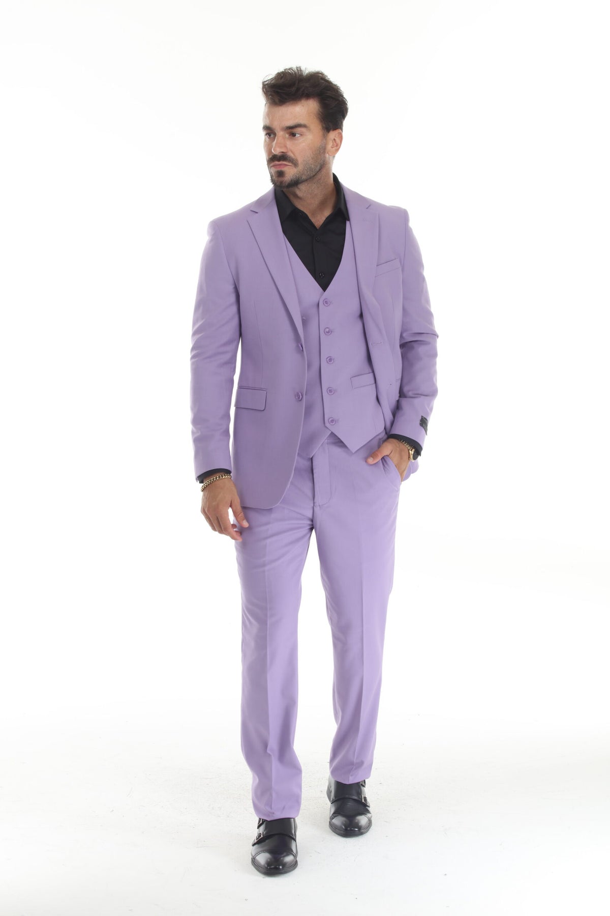Lavender Modern Fit 3-Piece Suit – Suituno