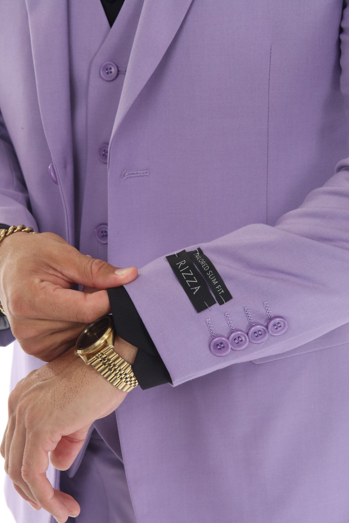 Lavender Modern Fit 3-Piece Suit – Suituno, photo 4