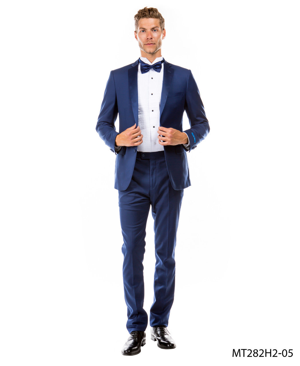 Indigo Hybrid Fit Textured Tuxedo – Suituno